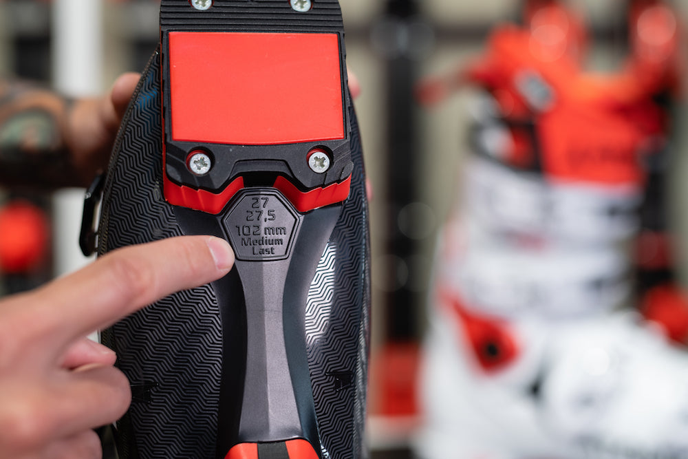 Ski Boot Size Conversion Chart