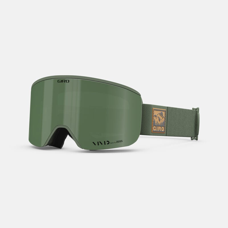 GIRO AXIS MATTE GREEN VISTA | VIVID ENVY & INFRARED