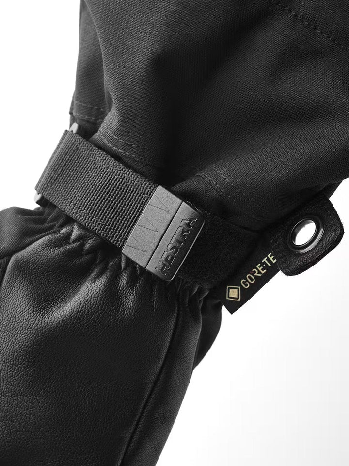 HESTRA 3-FINGER ARMY LEATHER GORE-TEX