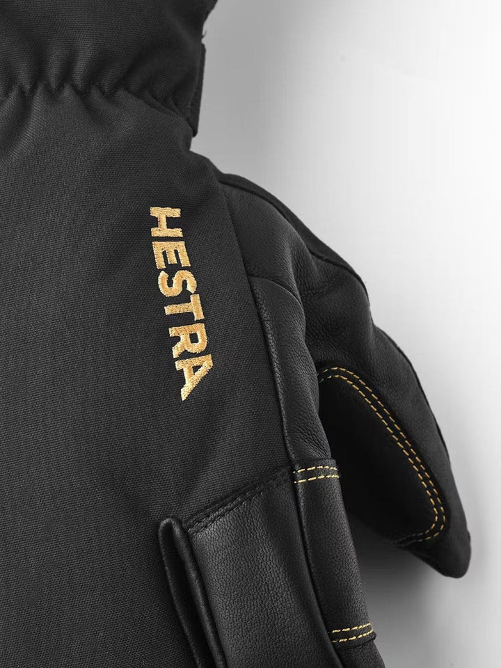 HESTRA 3-FINGER ARMY LEATHER GORE-TEX