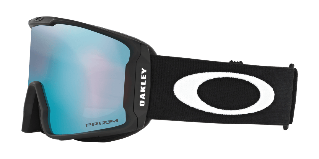 OAKLEY LINE MINER L MATTE BLACK | PRIZM SAPPHIRE & PRIZM CLEAR