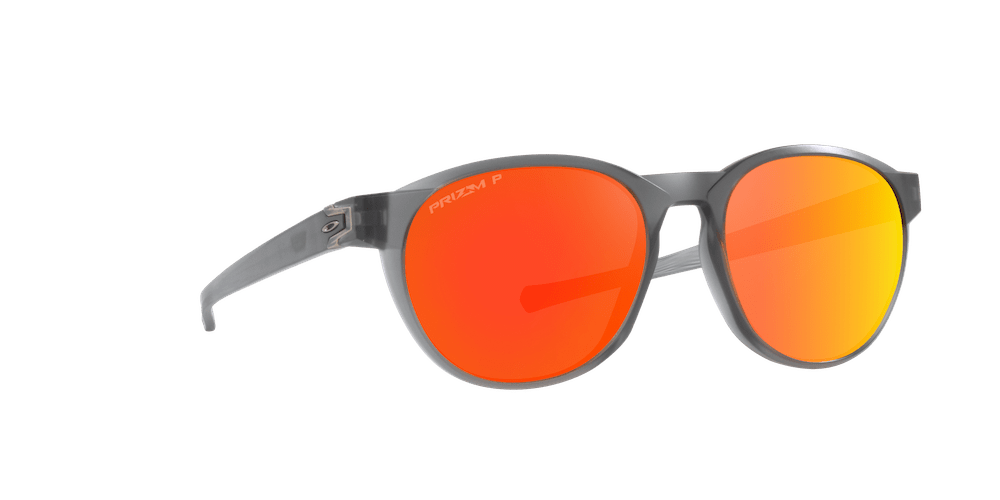 OAKLEY REEDMACE MATTE GREY SMOKE | PRIZM RUBY POLARIZED