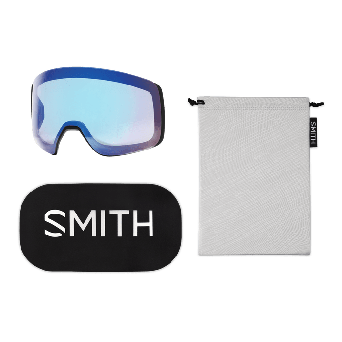 SMITH 4D MAG BLACK | SUN GREEN MIRROR & STORM ROSE FLASH