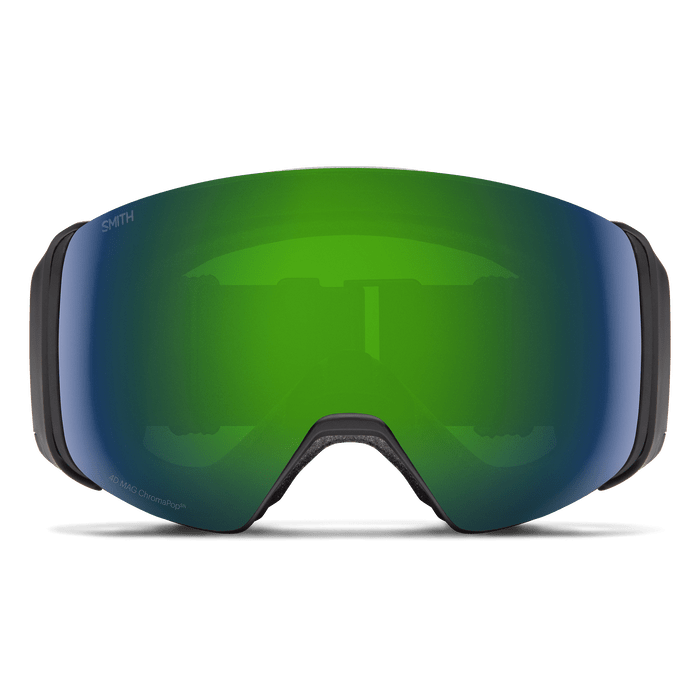 SMITH 4D MAG BLACK | SUN GREEN MIRROR & STORM ROSE FLASH