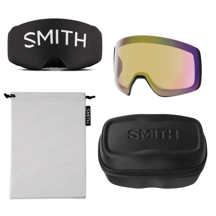 SMITH 4D MAG XL BLACK | EVERYDAY RED MIRROR & STORM YELLOW FLASH