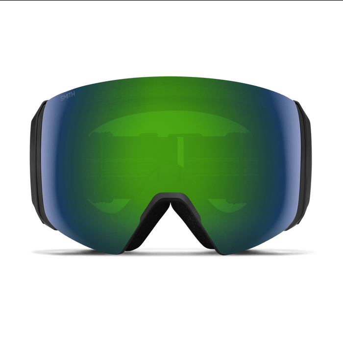 SMITH 4D MAG XL BLACK | SUN GREEN MIRROR & STORM BLUE SENSOR MIRROR