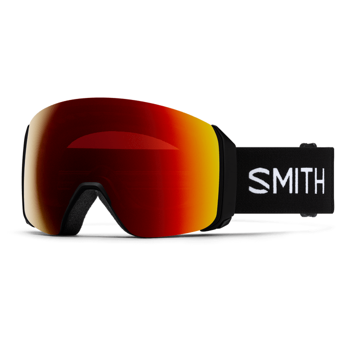 SMITH 4D MAG XL BLACK | SUN RED MIRROR & STORM YELLOW FLASH