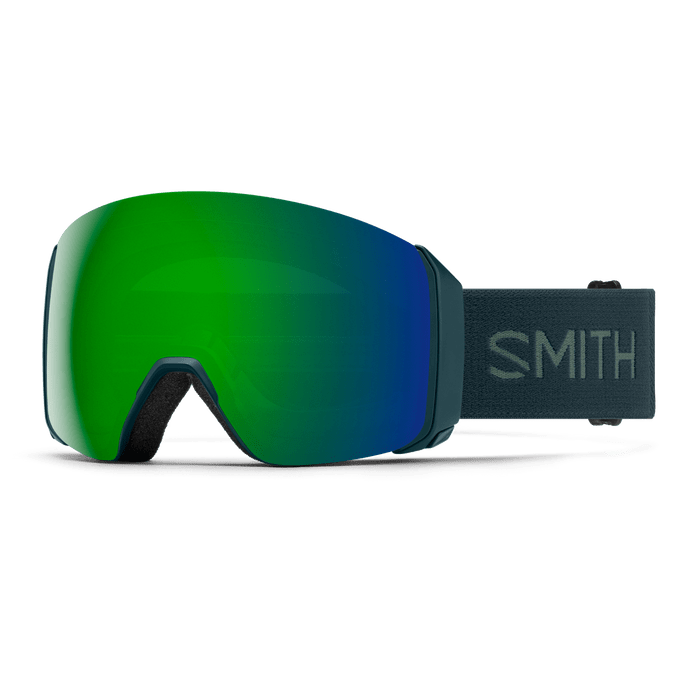 SMITH 4D MAG XL LOW BRIDGE PACIFIC | EVERYDAY GREEN MIRROR & STORM BLUE SENSOR MIRROR