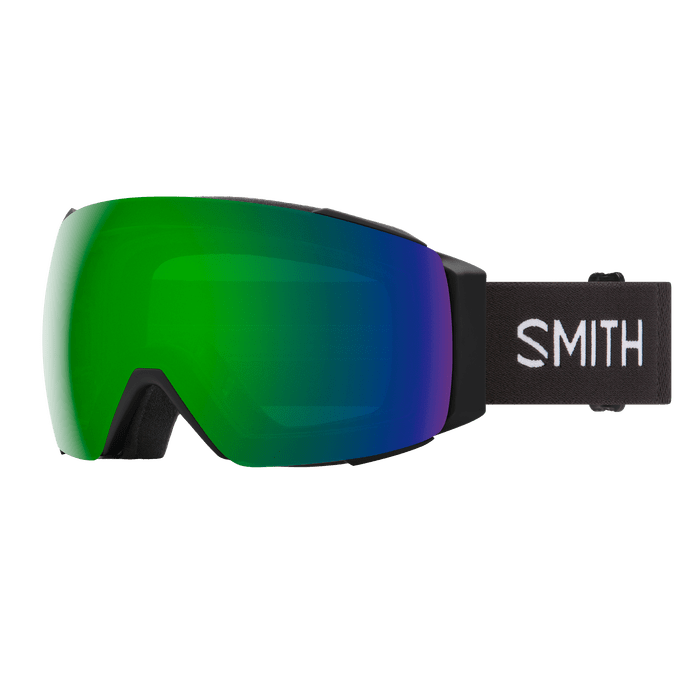 SMITH I/O MAG BLACK | SUN GREEN MIRROR & STORM ROSE FLASH