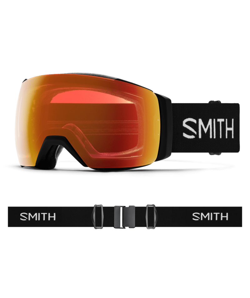 SMITH I/O MAG XL BLACK | EVERYDAY RED MIRROR & STORM YELLOW FLASH
