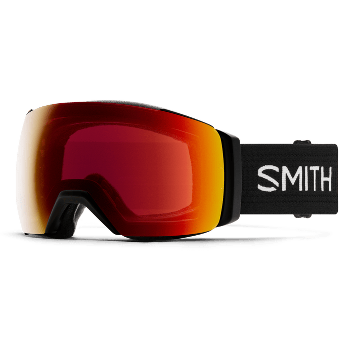 SMITH I/O MAG XL BLACK | SUN RED MIRROR & STORM YELLOW FLASH