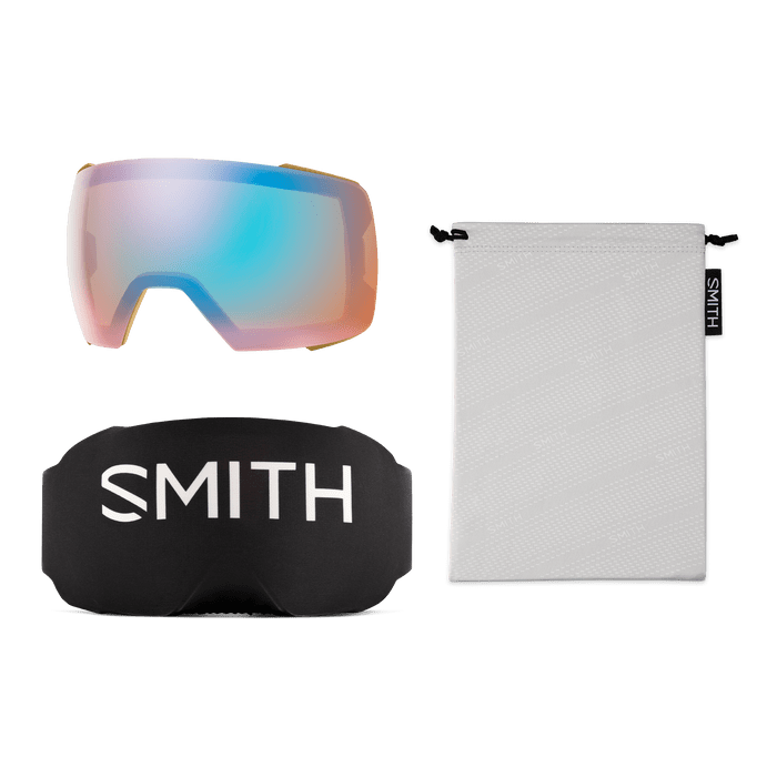 SMITH I/O MAG XL COYOTE | SUN BLACK & STORM BLUE SENSOR MIRROR