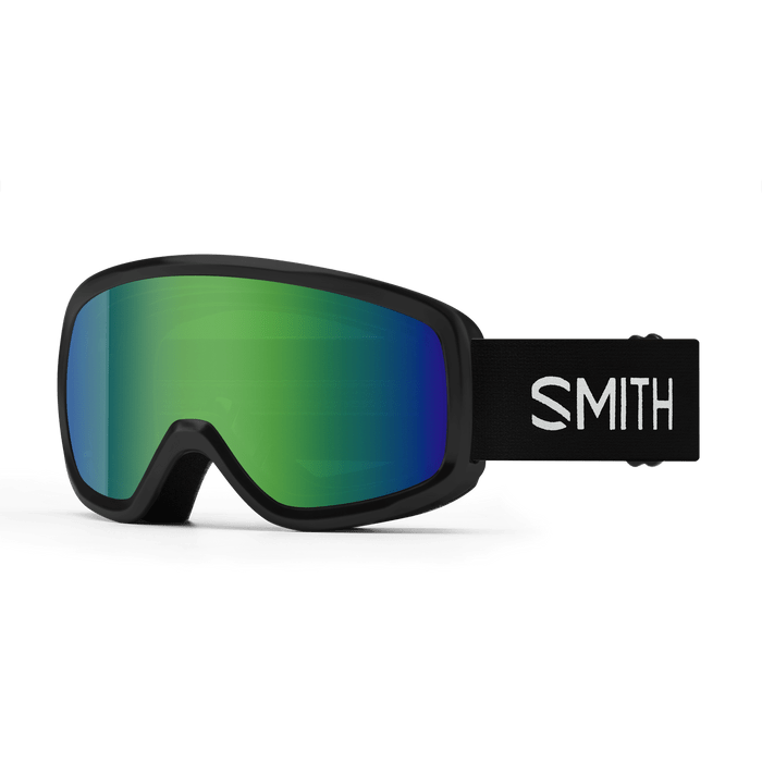 SMITH SNOWDAY LOW BRIDGE FIT BLACK | GREEN SOL-X MIRROR