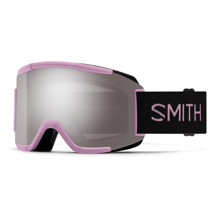 SMITH SQUAD LOW BRIDGE FIT PROPER PINK | SUN PLATINUM MIRROR & CLEAR