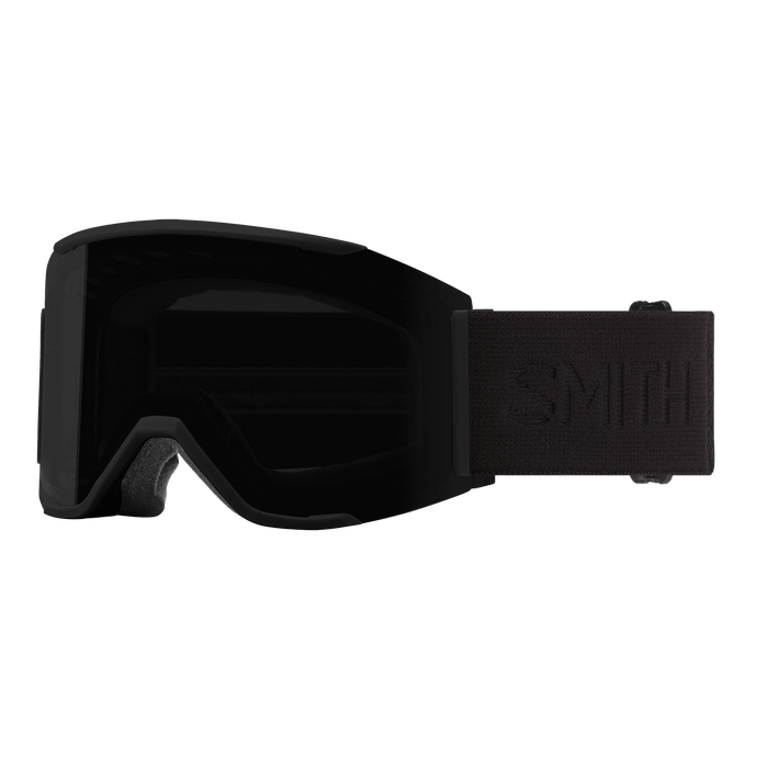 SMITH SQUAD MAG BLACKOUT | SUN BLACK & STORM BLUE SENSOR MIRROR