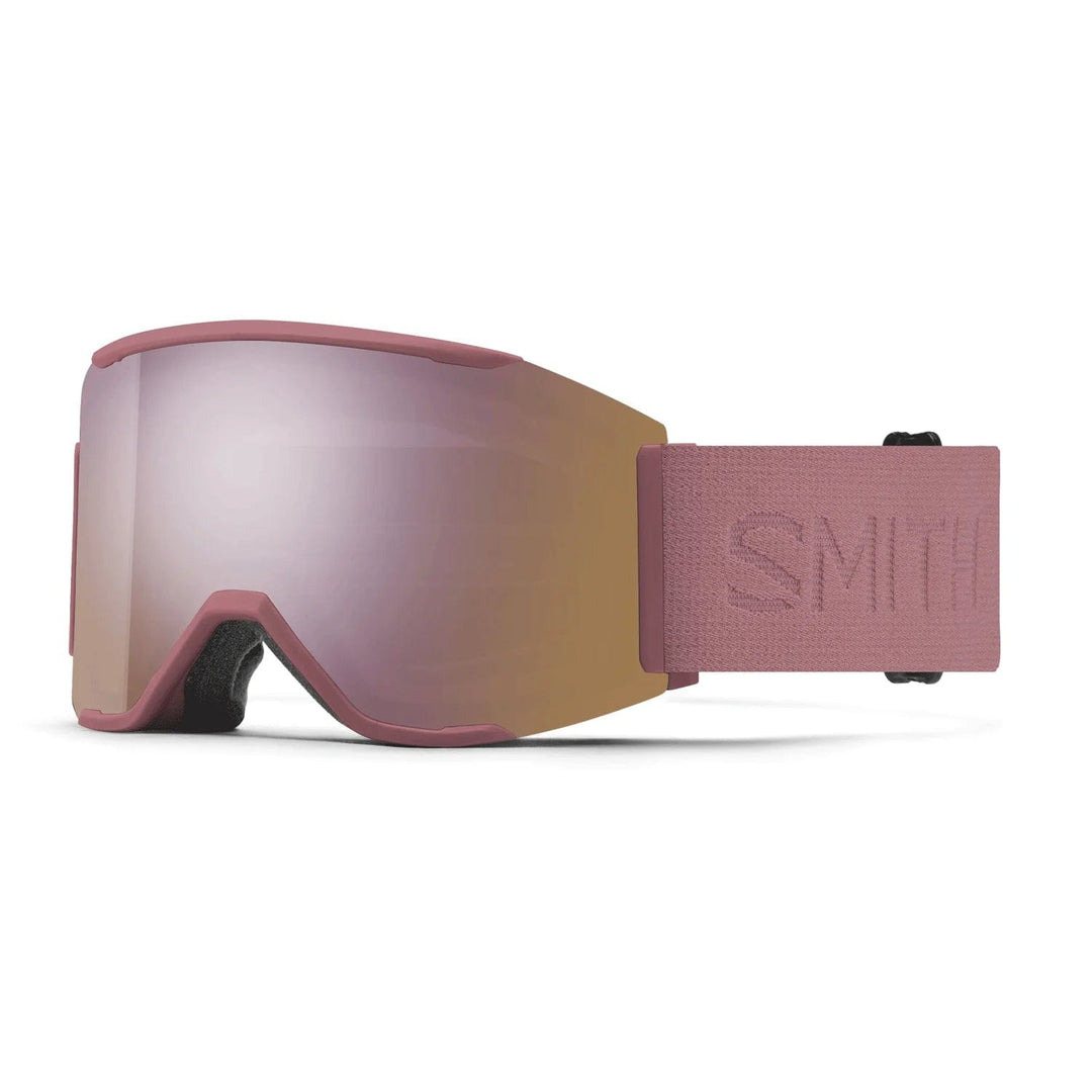 SMITH SQUAD MAG LOW BRIDGE FIT CHALK ROSE | CHROMAPOP EVERYDAY ROSE GOLD MIRROR