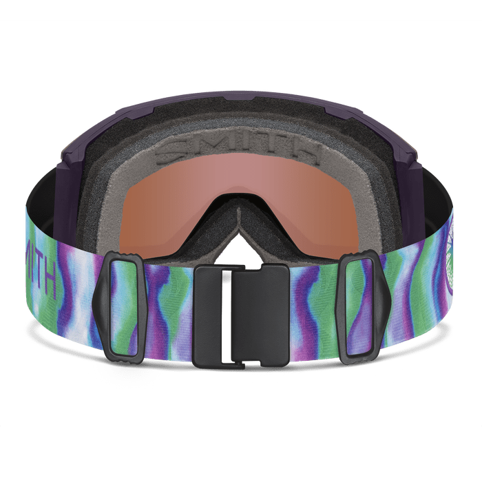 SMITH SQUAD MAG LOW BRIDGE FIT COSMOS AURORA | EVERYDAY VIOLET MIRROR & STORM BLUE SENSOR MIRROR