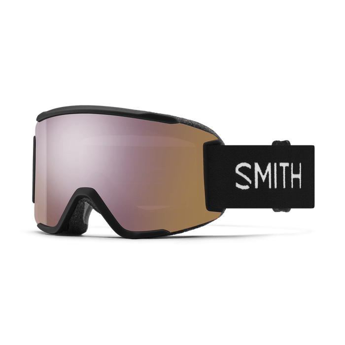 SMITH SQUAD S BLACK | EVERYDAY ROSE GOLD MIRROR & CLEAR