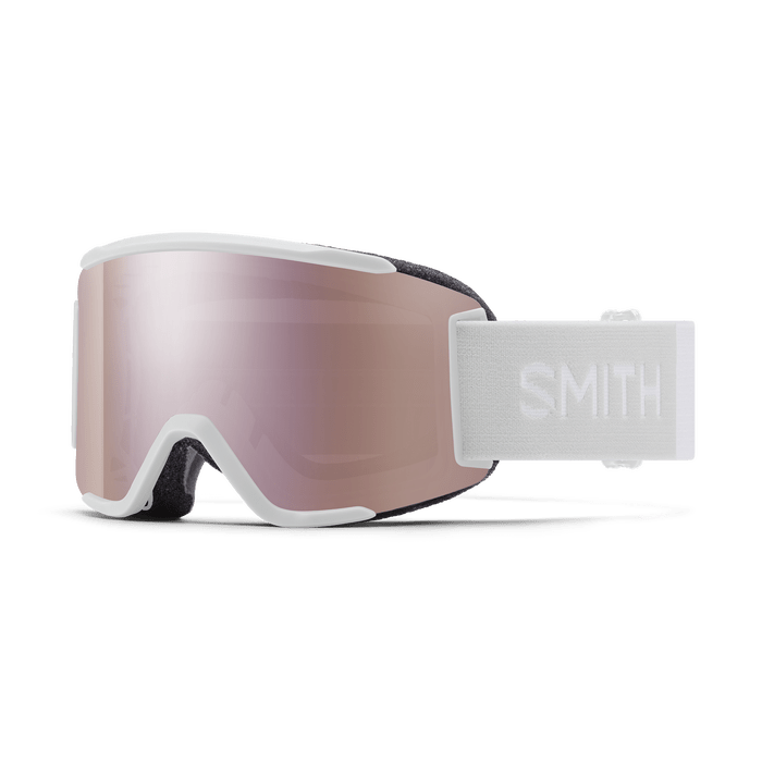 SMITH SQUAD S WHITE VAPOR | EVERYDAY ROSE GOLD MIRROR & CLEAR