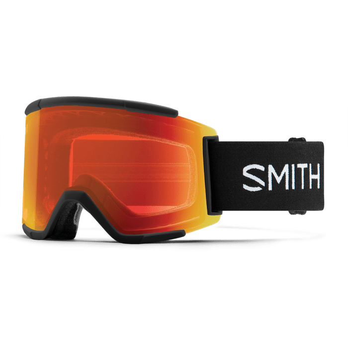 SMITH SQUAD XL BLACK | EVERYDAY RED MIRROR & STORM YELLOW FLASH