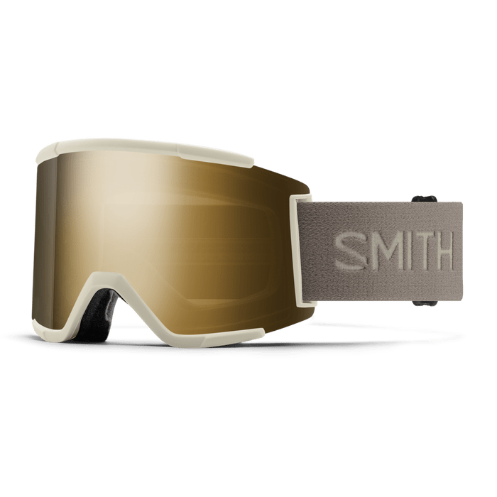 SMITH SQUAD XL CHALK | SUN BLACK GOLD MIRROR & STORM BLUE SENSOR MIRROR