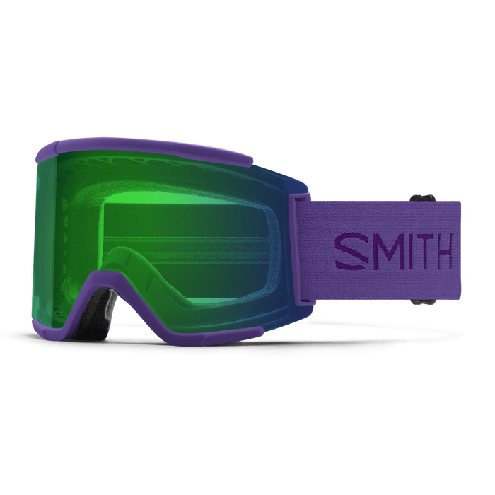 SMITH SQUAD XL PURPLE HAZE | EVERYDAY GREEN MIRROR & STORM YELLOW FLASH