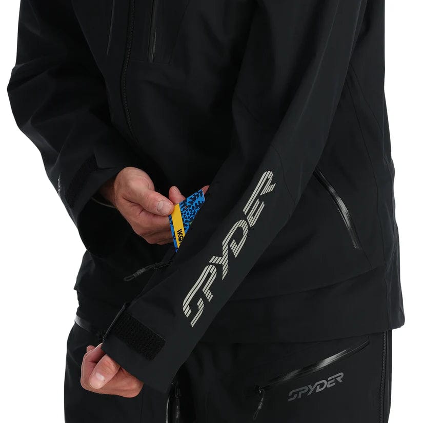 SPYDER JACKET SANCTION SHELL