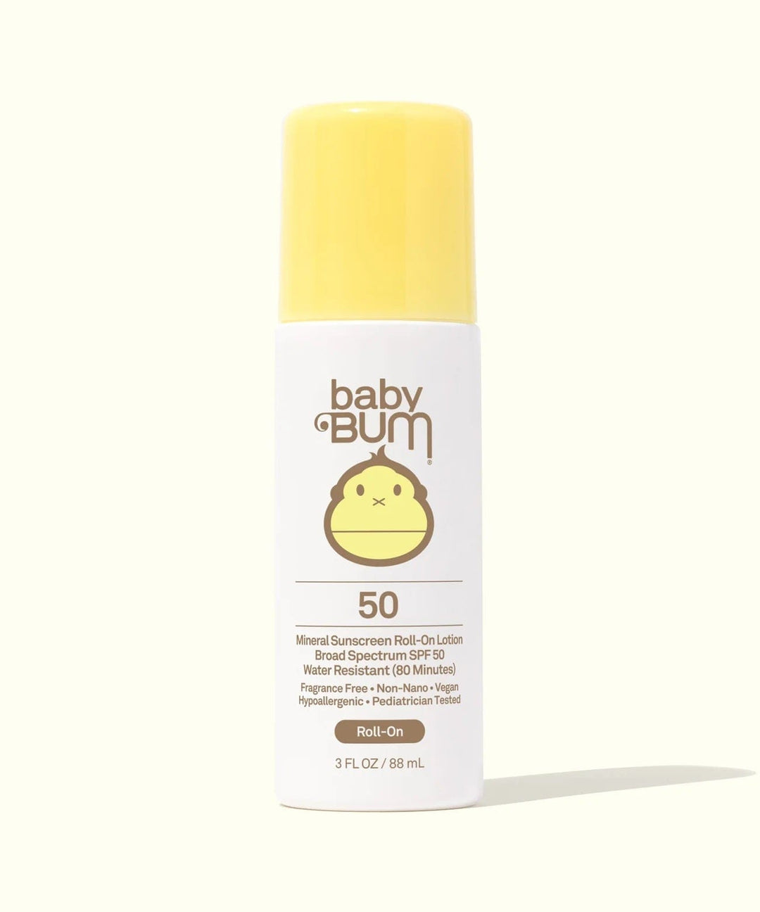 SUN BUM SUNSCREEN BABY BUM MINERAL ROLL ON SPF 50