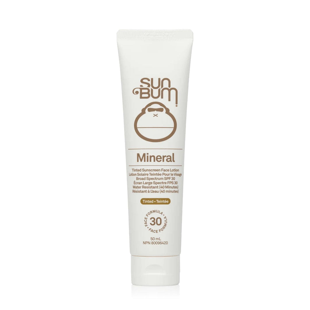 SUN BUM SUNSCREEN MINERAL LOTION TINTED FACE SPF 30