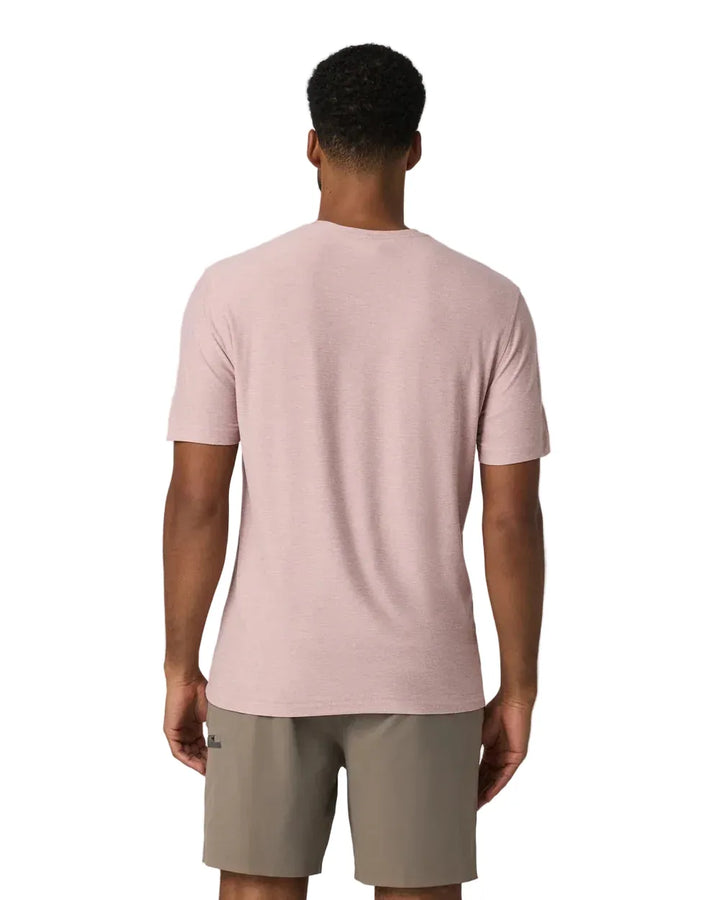 VUORI STRATO TECH TEE - HEATHER ROSE