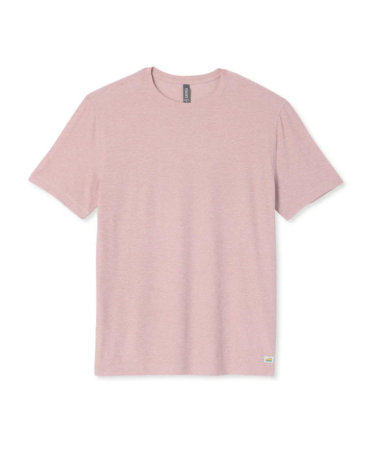 VUORI STRATO TECH TEE - HEATHER ROSE