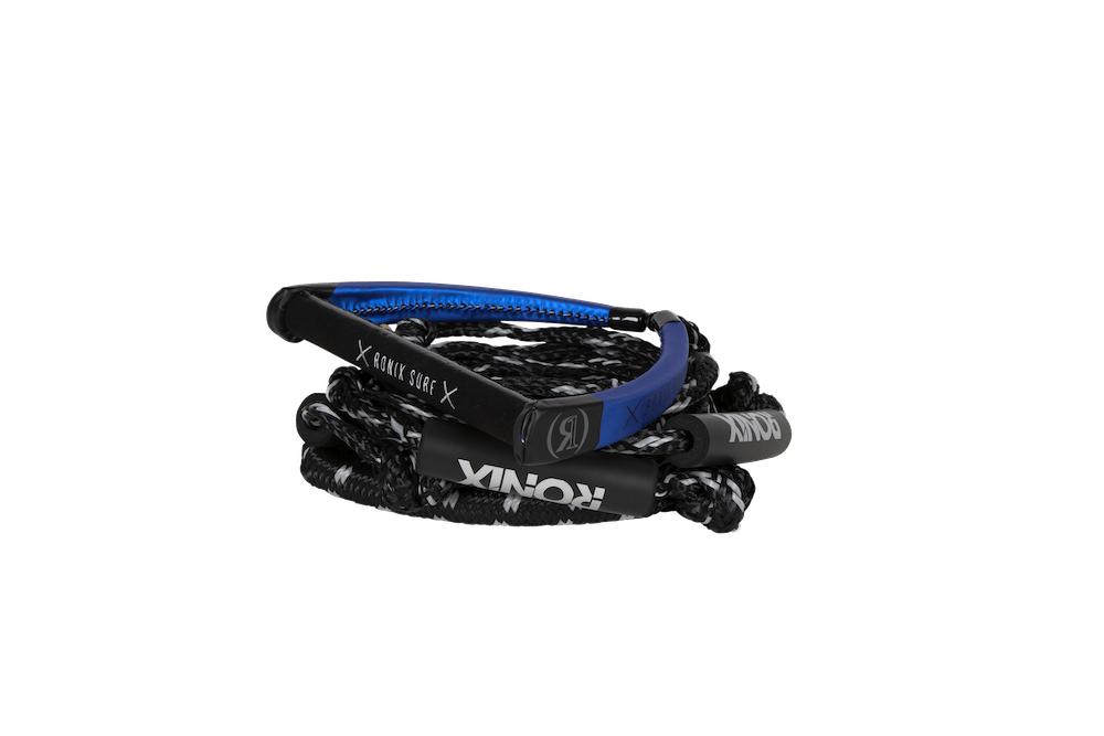 RONIX PU SYN BUNGEE SURF ROPE W/10" HDL 4-SECT 25FT