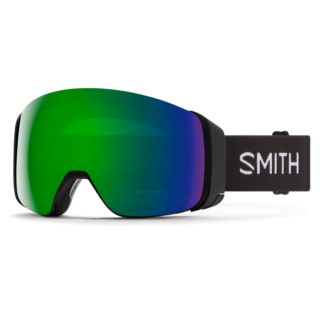 SMITH 4D MAG BLACK | SUN GREEN MIRROR & STORM BLUE SENSOR MIRROR