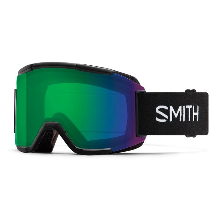 SMITH SQUAD BLACK | EVERYDAY GREEN MIRROR & CLEAR